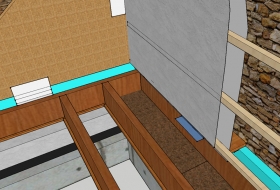 Rénovation d'une habitation avec risque d’humidité et des isolants naturels